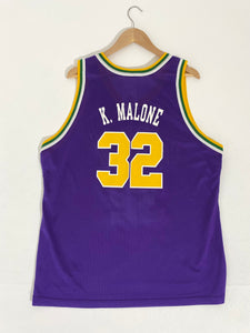 Vintage 1990's Utah Jazz  'Karl Malone' Champion Jersey Sz. XL