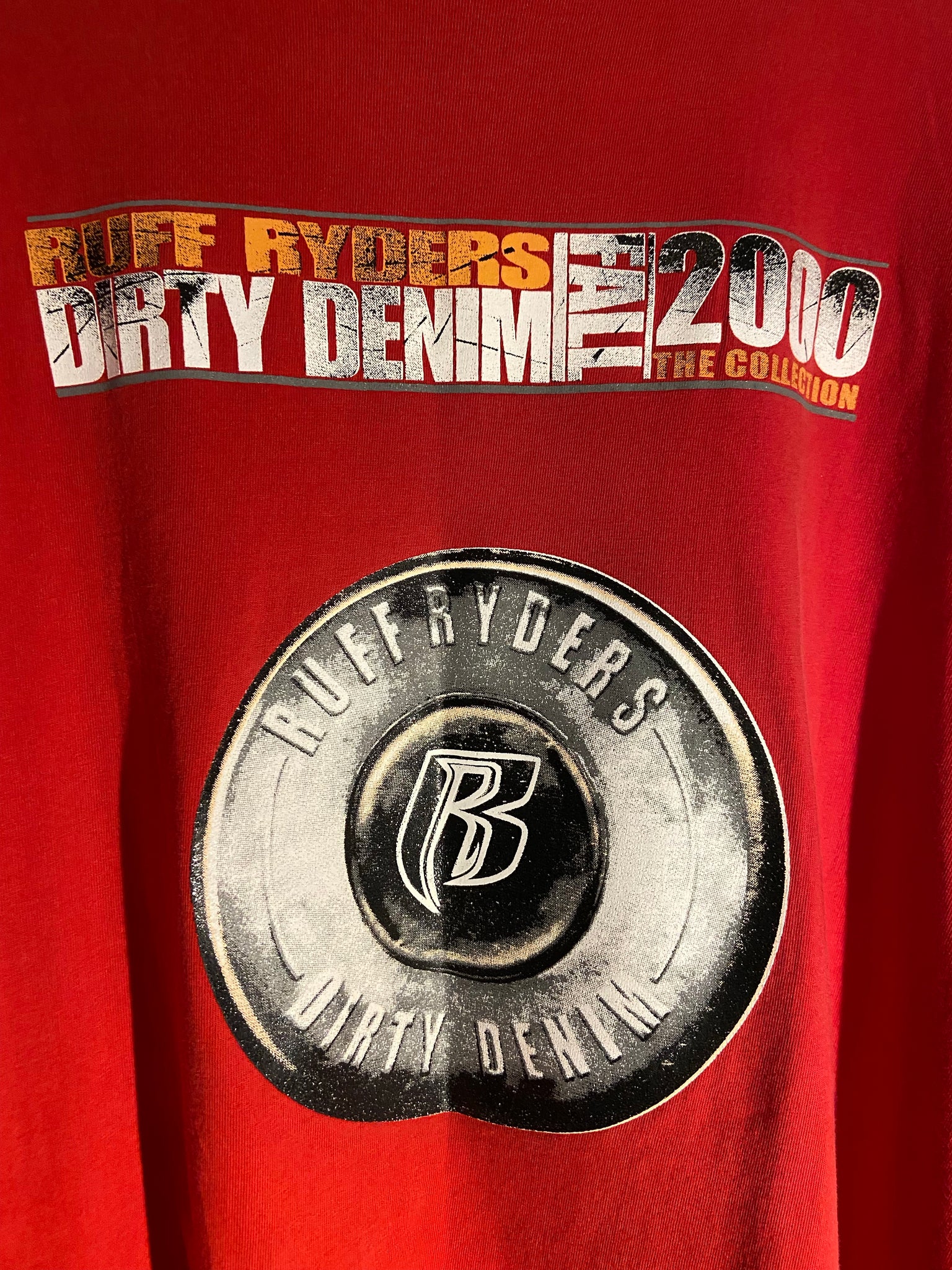 Vintage Ruff Ryders Dirty Denim T-Shirt