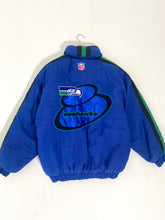 Vintage 1990’s Seattle Seahawks Zip-Up Parka Sz.L