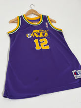 Vintage Purple Utah Jazz "John Stockton" Champion Jersey Sz. Youth XL