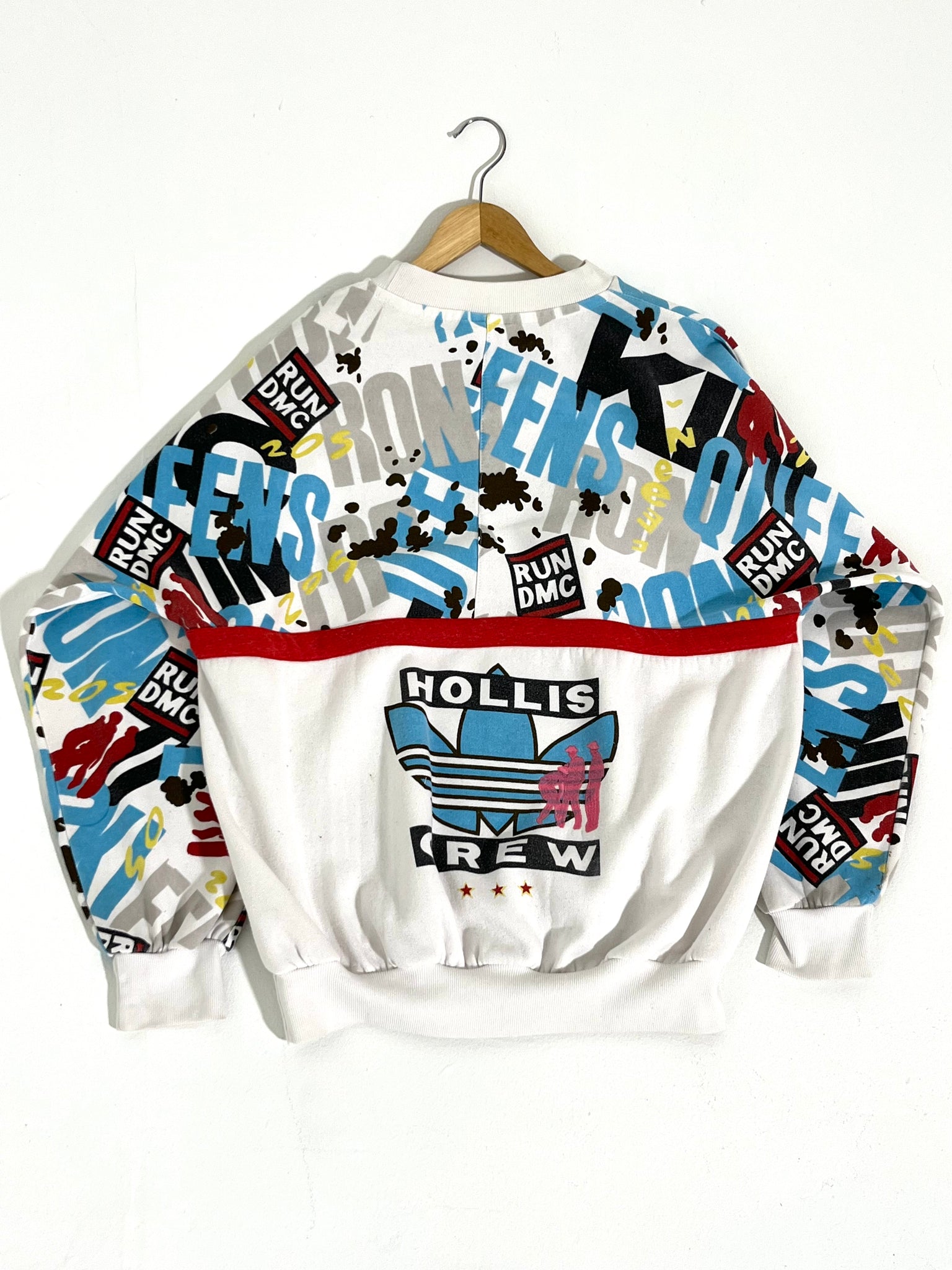 Vintage 1980's Adidas Presents: Run DMC Crewneck Sz. L Vintage 1980's Adidas Presents: Run DMC Crewneck Sz. L