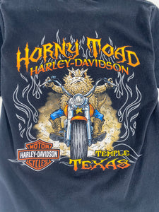 Vintage 1990's Harley Davidson "Temple, TX" T-Shirt Sz. S