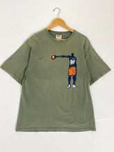 Y2K Nike Basketball "Stretch Sketch" T-Shirt Sz. M