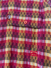 Y2K Ecko Unlimited Abstract Print Button-Up Shirt Sz. L
