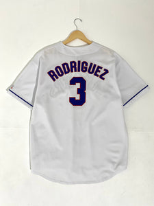Vintage Y2K Texas Rangers MLB Majestic Alex Rodriguez Jersey