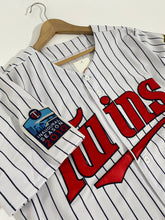 Vintage Minnesota Twins "Joe Mauer" Season Stadium 2010 Stitched Jersey Sz. L