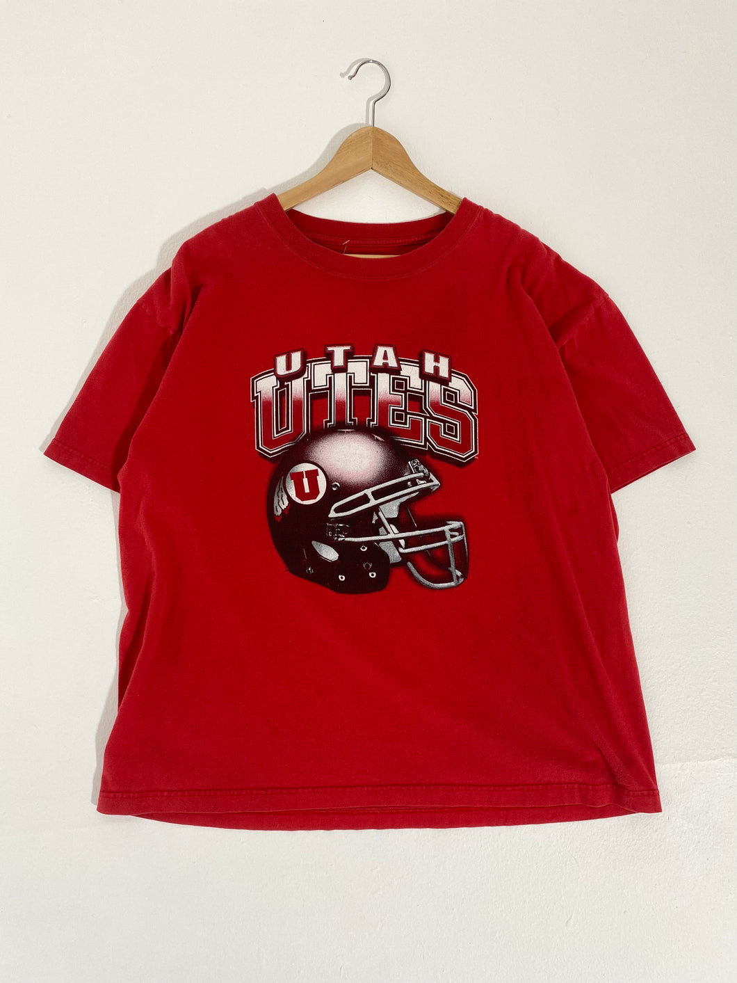 Y2K University of Utah Football T-Shirt Sz. 2XL