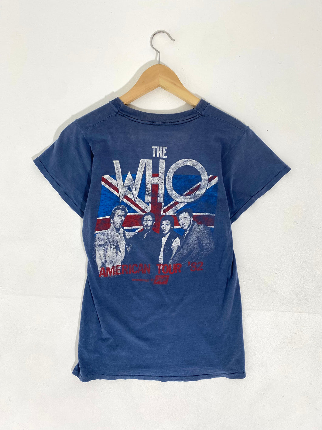 Vintage The WHO Band 1982 World Tour T-Shirt Sz. S