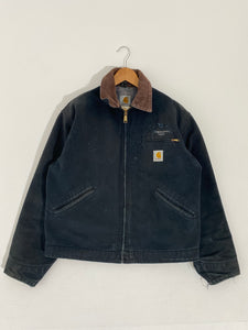 Vintage 1990's Black CARHARTT Detroit Jacket Sz. L