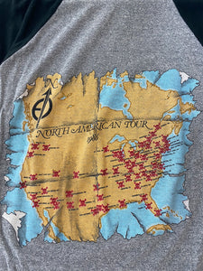 Vintage Emerson, Lake & Powell "1986 North American Tour" Raglan Shirt Sz. XL