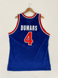 Vintage 1990's Detroit Pistons 'Joe Dumars' Champion Jersey Sz. XL