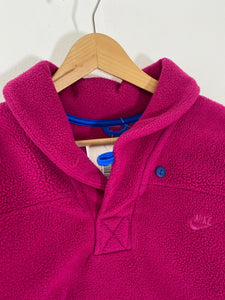 Vintage 1990's Pink Nike Fleece Jacket Sz. M