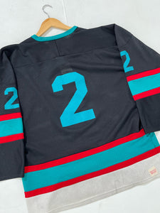 Vintage Tacoma Junior Rockets Hockey Jersey Sz. L