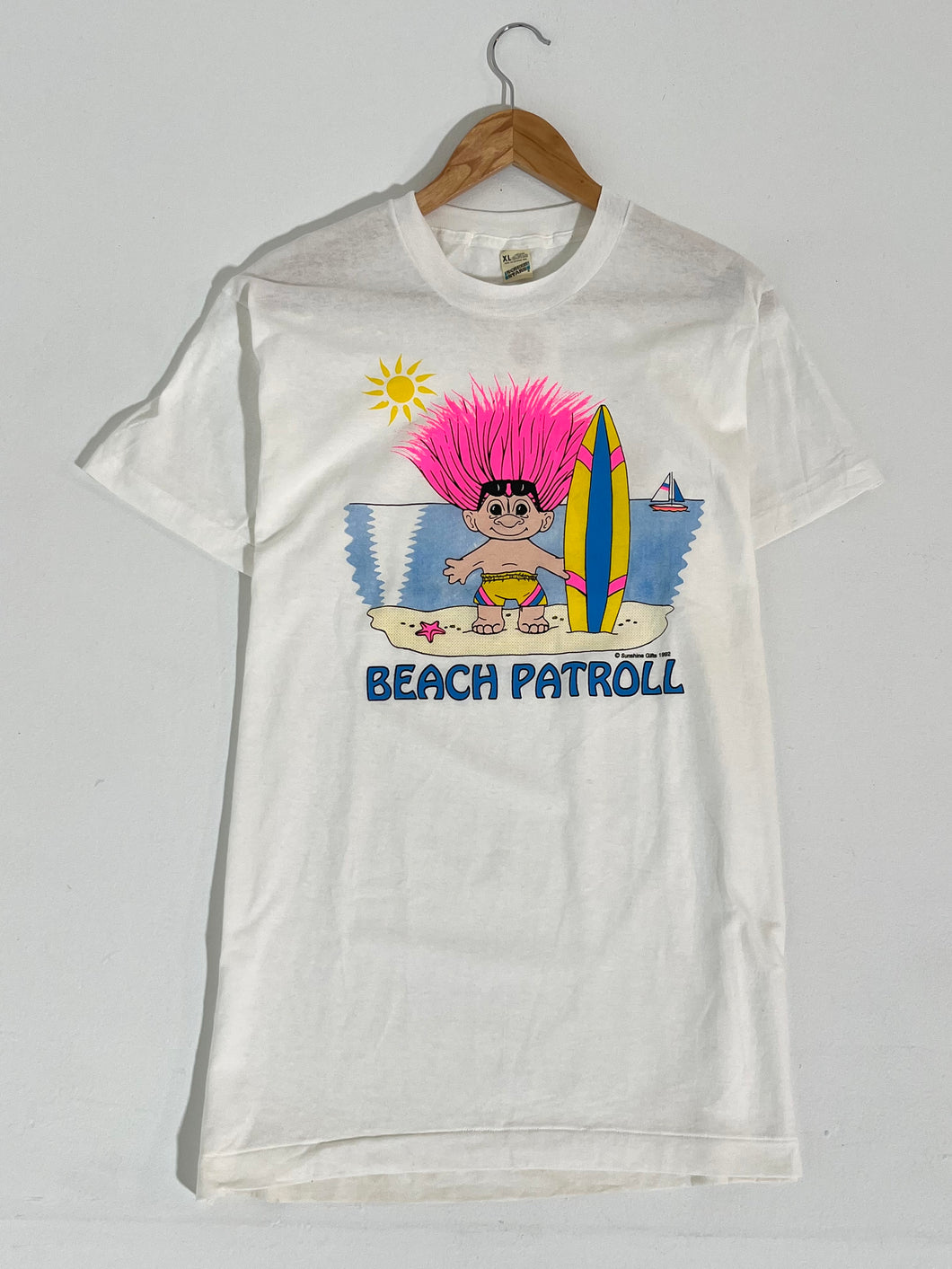 Vintage 1992 Troll Doll 'Beach Patroll