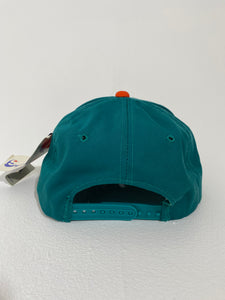 Vintage 1990's Miami Dolphins Sports Specialties "Script" Snapback