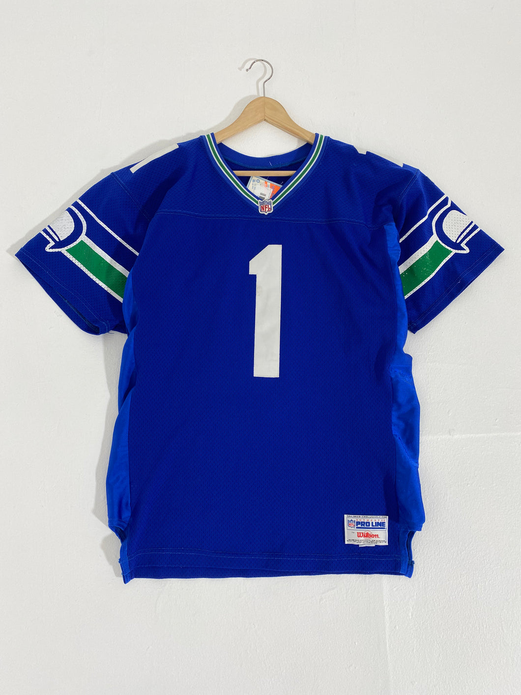 Vintage 1990's Seattle Seahawks 'Warren Moon' Jersey Sz. XL