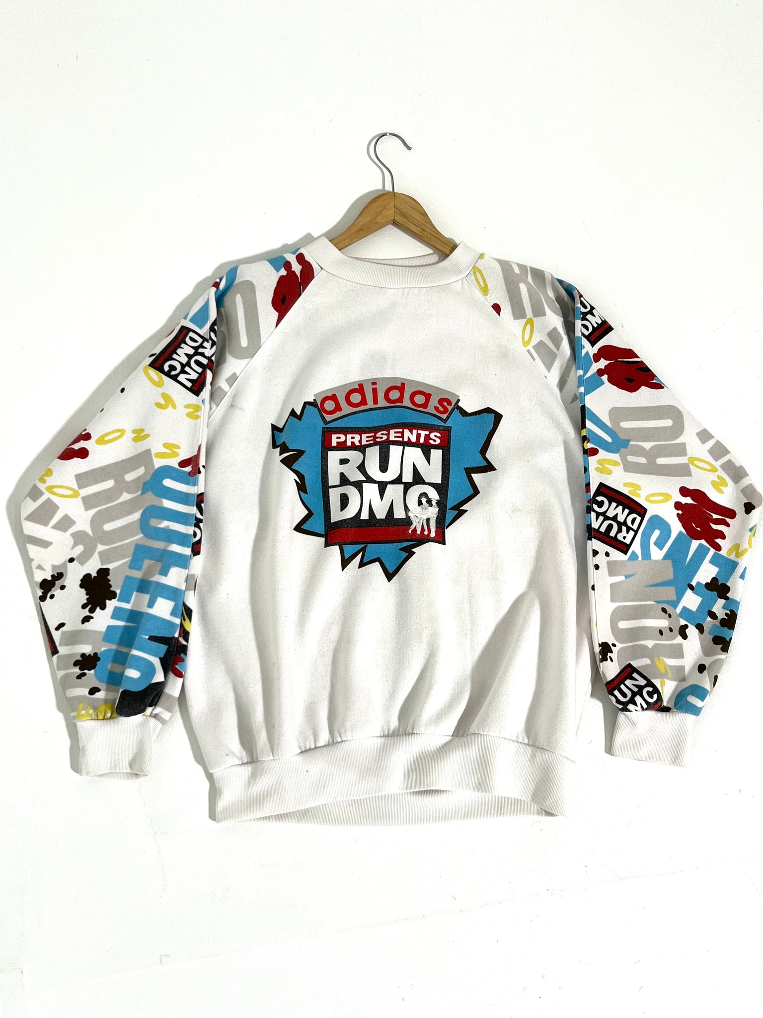 Adidas run dmc t shirt vintage cheap
