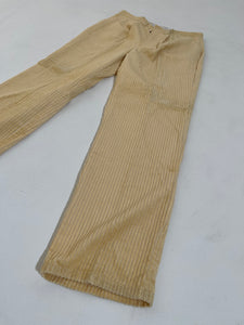 Vintage 1990's Cream Corduroy Pants (Various Sizes)