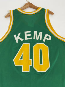 Shawn Kemp Champion Seattle Sonics Basketball Jersey 90's Youth Size