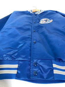 Vintage 1990's Seattle Seahawks Satin Chalk Line Jacket Sz. XL