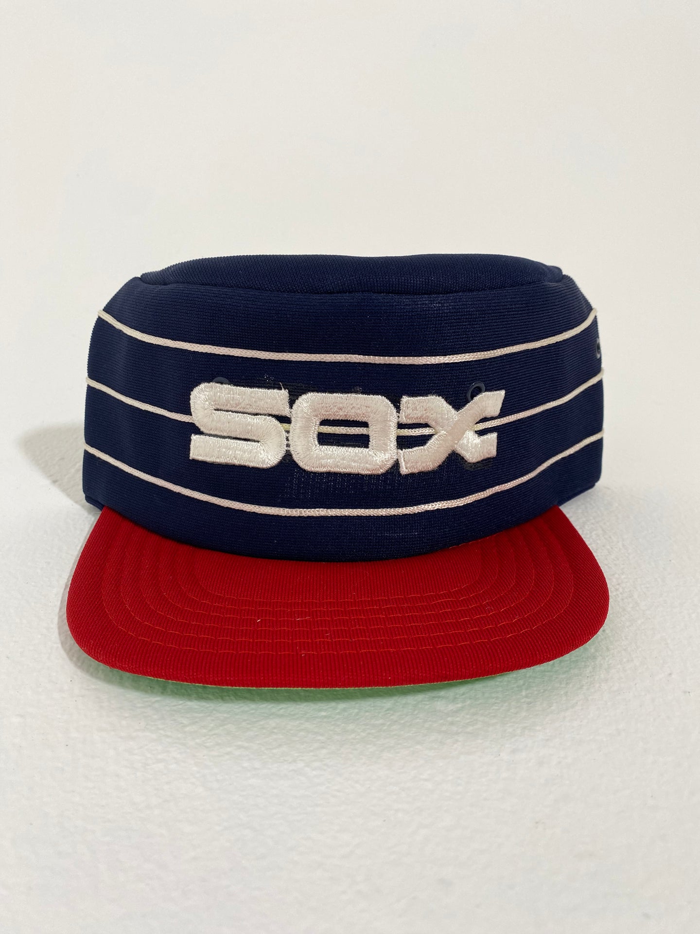 Vintage 1980's Chicago White Sox Pillbox Snapback Hat