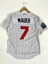 Vintage Minnesota Twins "Joe Mauer" Season Stadium 2010 Stitched Jersey Sz. L