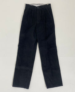 Vintage 1990's Black GABO Corduroy Pants Sz. 30x30