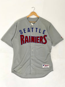 Scott Spiezio June 25th, 2005 Game-Worn Seattle Rainiers Majestic Stitched Jersey Sz. XL