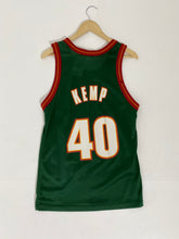 Vintage Mid 1990's Seattle Super Sonics 'Shawn Kemp'  Champion Jersey Sz. M (40)