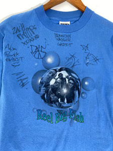 Vintage 1990's Autographed Reel Big Fish Band T-Shirt Sz. M