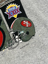 Vintage San Francisco 49ers 1994 Super Bowl XXIX Champs Short-Sleeve Hoodie Sz. XL