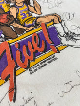 Vintage Los Angeles Lakers “1987 World Champs” Fat-Head/Caricature T-Shirt Sz. S