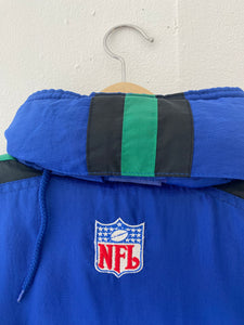 Vintage 1990’s Seattle Seahawks Zip-Up Parka Sz.L